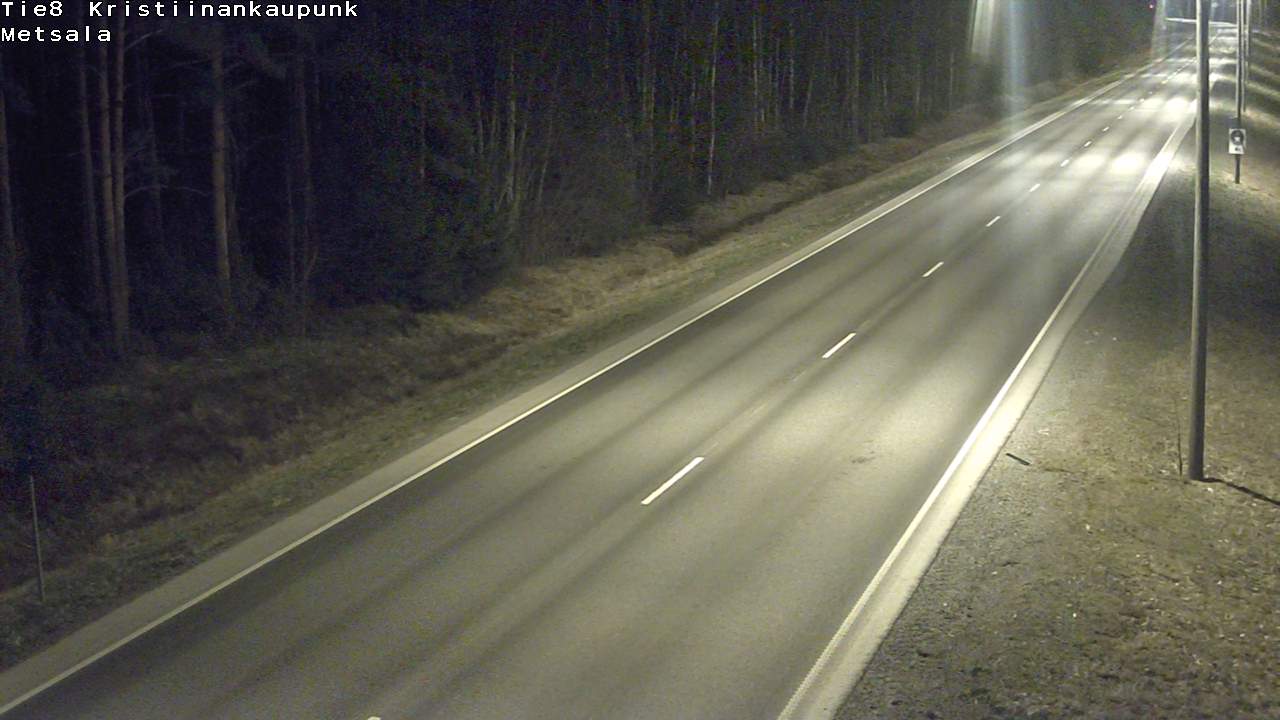 Kelikamerat Kuva Tie 8 Kristiinankaupunki, Metsälä, Kristiinankaupunki, Pohjanmaa