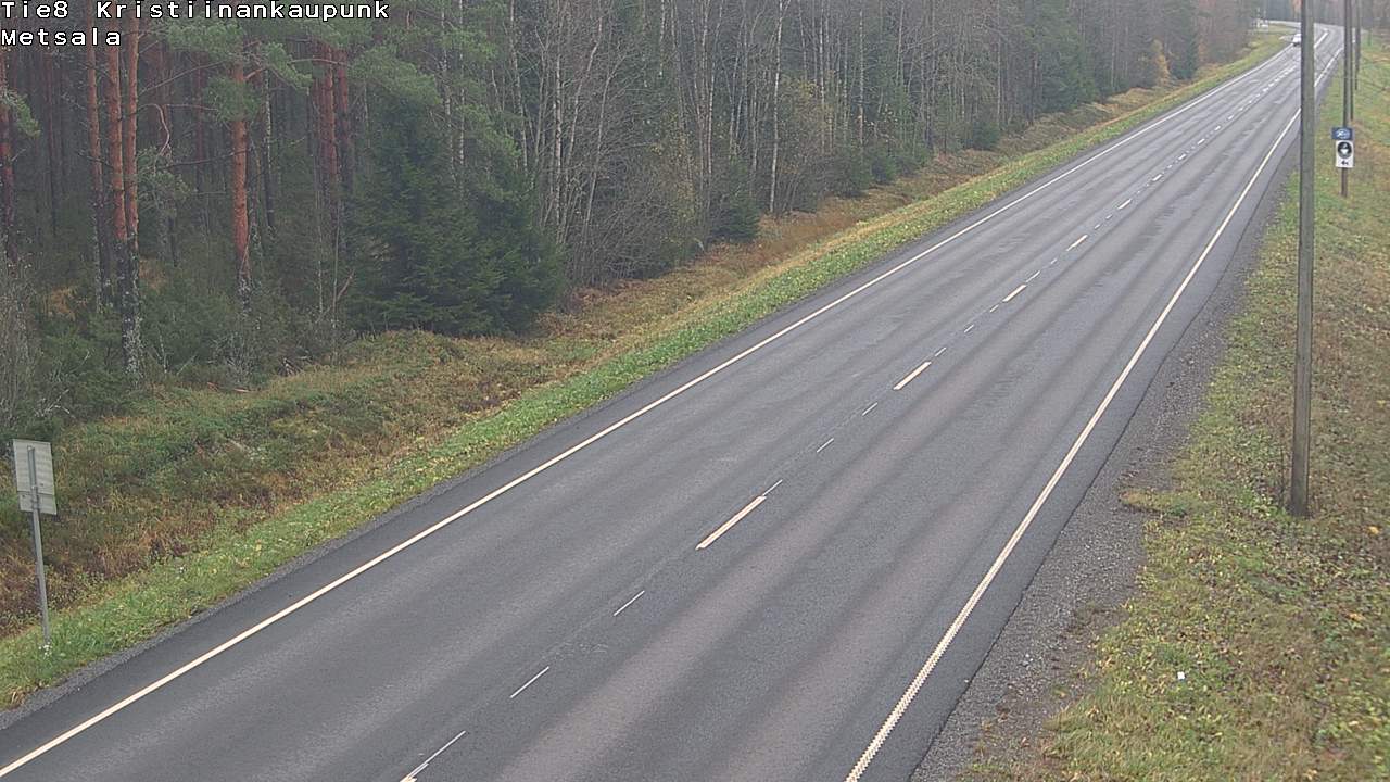 Kelikamerat Kuva Tie 8 Kristiinankaupunki, Metsälä, Kristiinankaupunki, Pohjanmaa