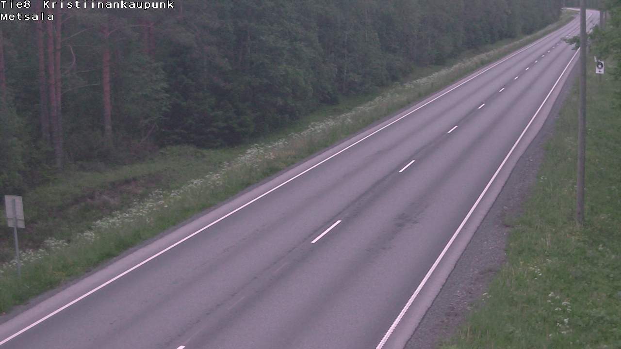 Kelikamerat Kuva Tie 8 Kristiinankaupunki, Metsälä, Kristiinankaupunki, Pohjanmaa