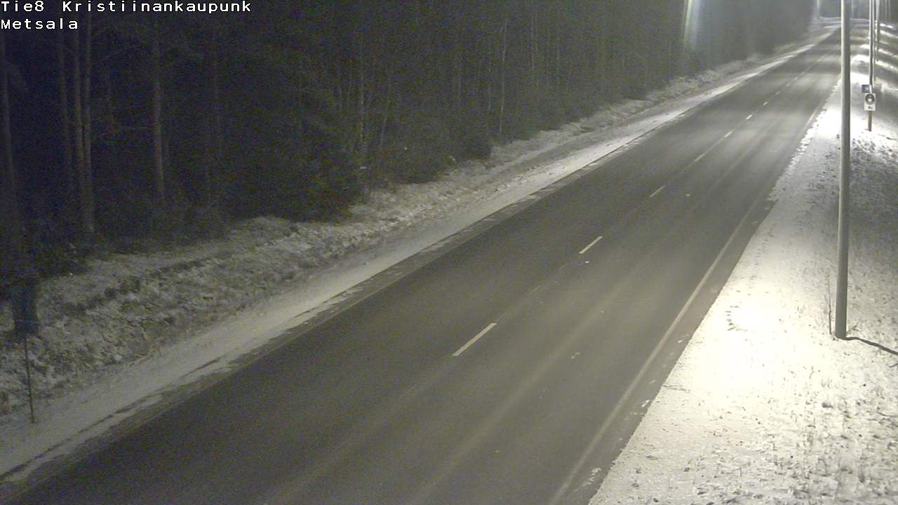 Kelikamerat Kuva Tie 8 Kristiinankaupunki, Metsälä, Kristiinankaupunki, Pohjanmaa