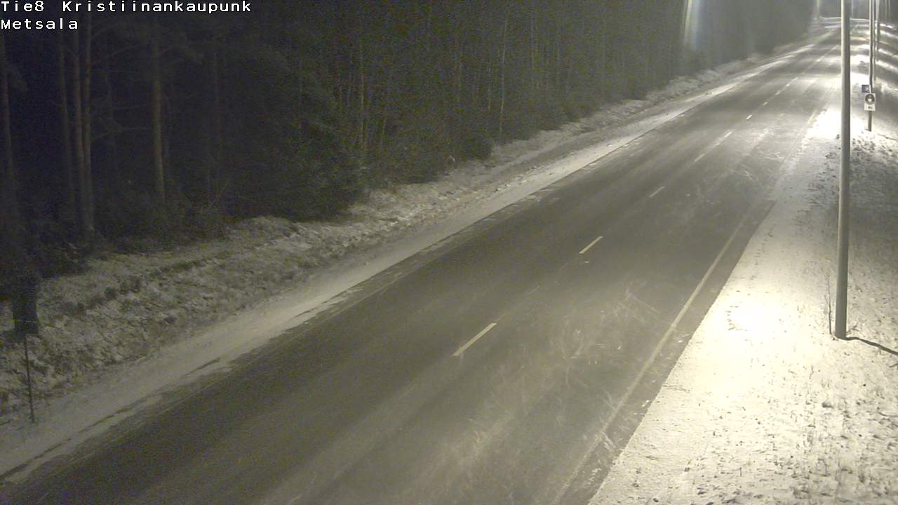 Kelikamerat Kuva Tie 8 Kristiinankaupunki, Metsälä, Kristiinankaupunki, Pohjanmaa