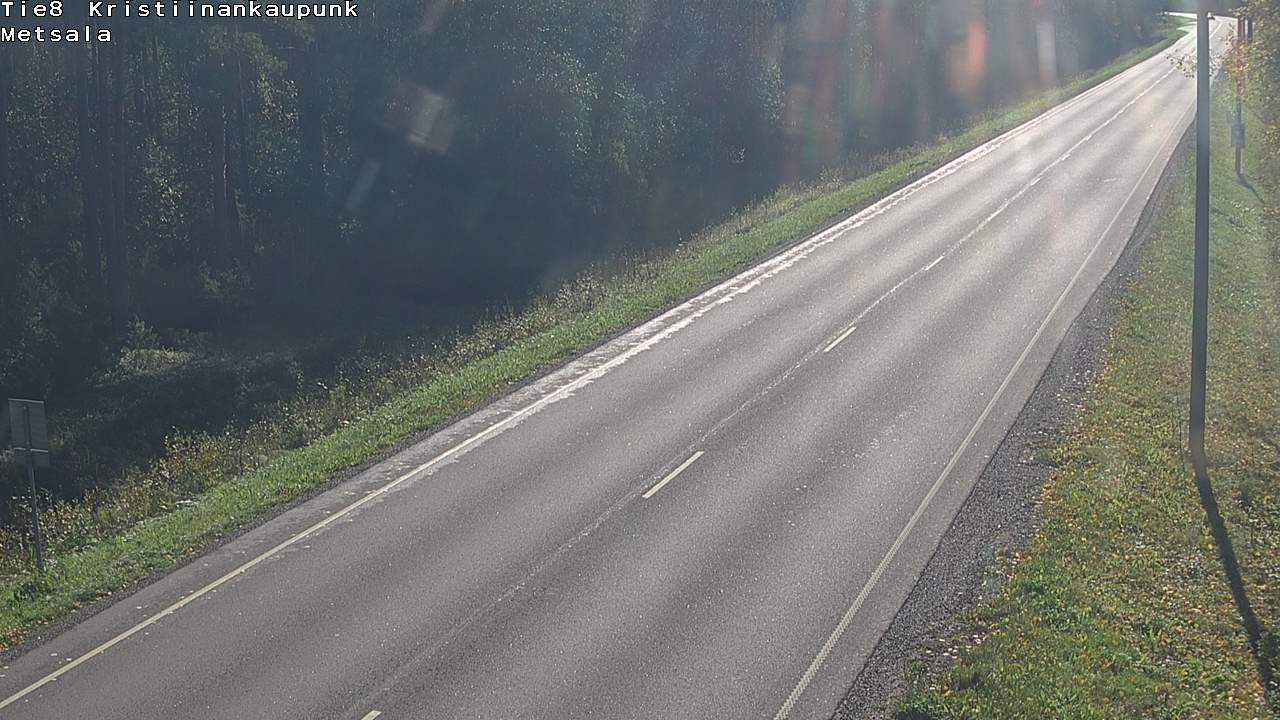 Weather Camera Image Road 8 Kristiinankaupunki Metsälä, Kristiinankaupunki, Pohjanmaa