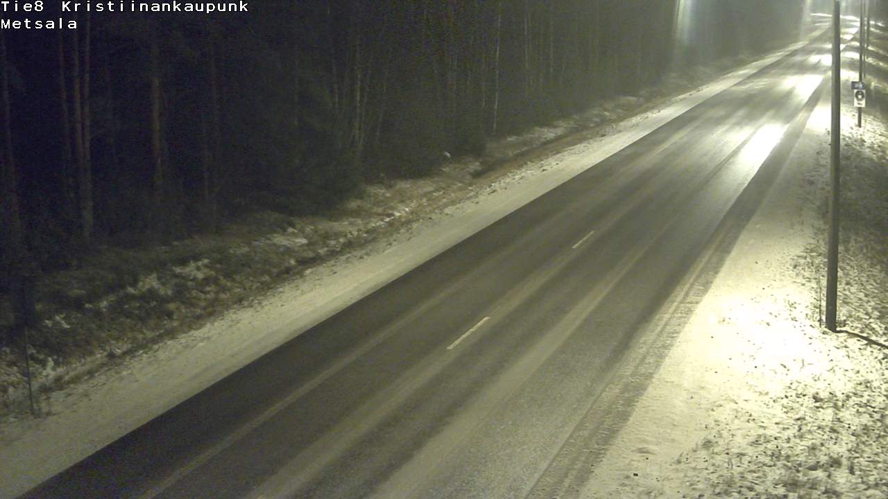 Kelikamerat Kuva Tie 8 Kristiinankaupunki, Metsälä, Kristiinankaupunki, Pohjanmaa