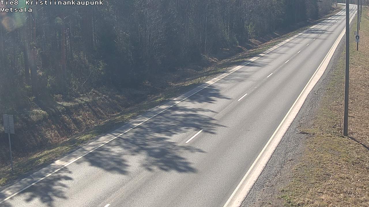 Weather Camera Image Väg 8 Kristinestad, Ömossa, Kristiinankaupunki, Pohjanmaa