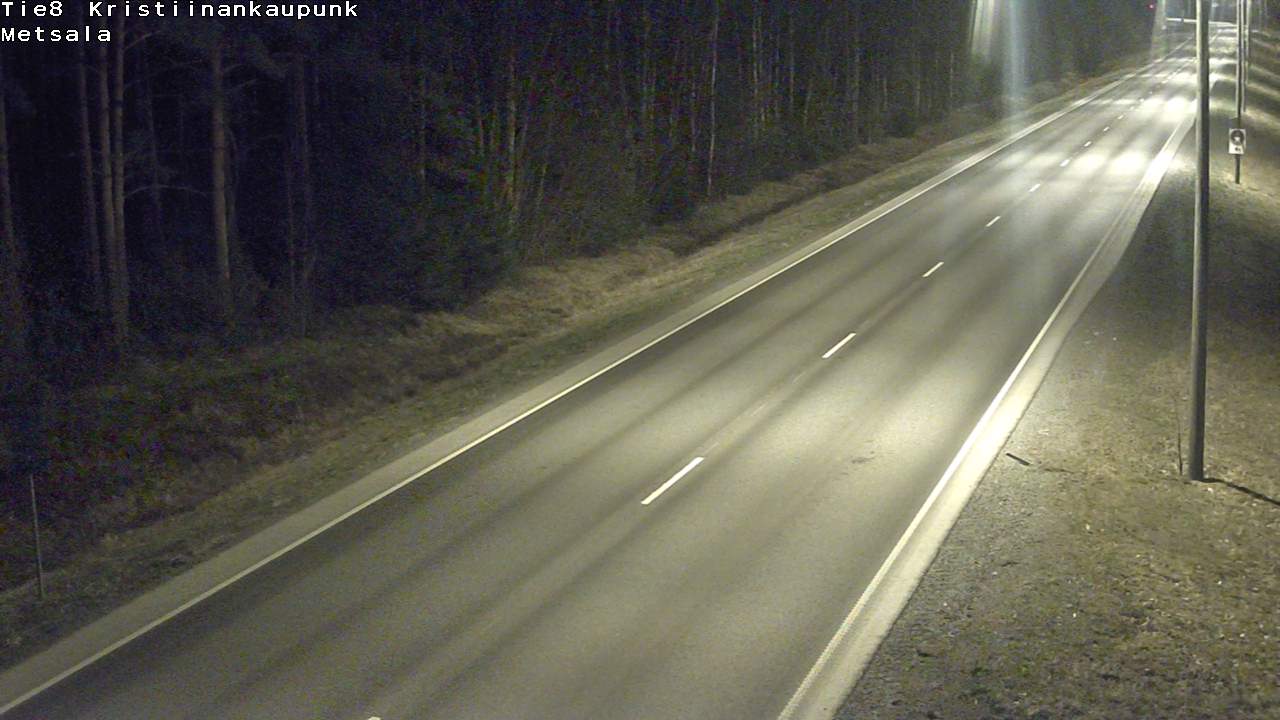 Kelikamerat Kuva Tie 8 Kristiinankaupunki, Metsälä, Kristiinankaupunki, Pohjanmaa