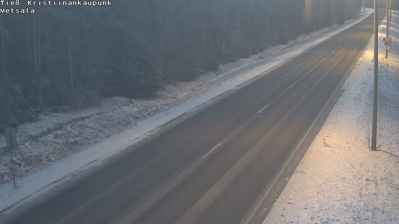 Kelikamerat Kuva Tie 8 Kristiinankaupunki, Metsälä, Kristiinankaupunki, Pohjanmaa