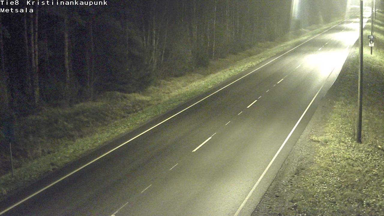 Kelikamerat Kuva Tie 8 Kristiinankaupunki, Metsälä, Kristiinankaupunki, Pohjanmaa