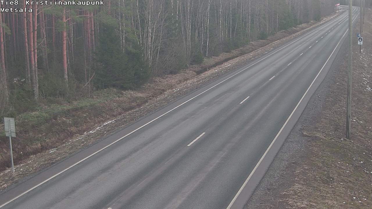 Kelikamerat Kuva Tie 8 Kristiinankaupunki, Metsälä, Kristiinankaupunki, Pohjanmaa