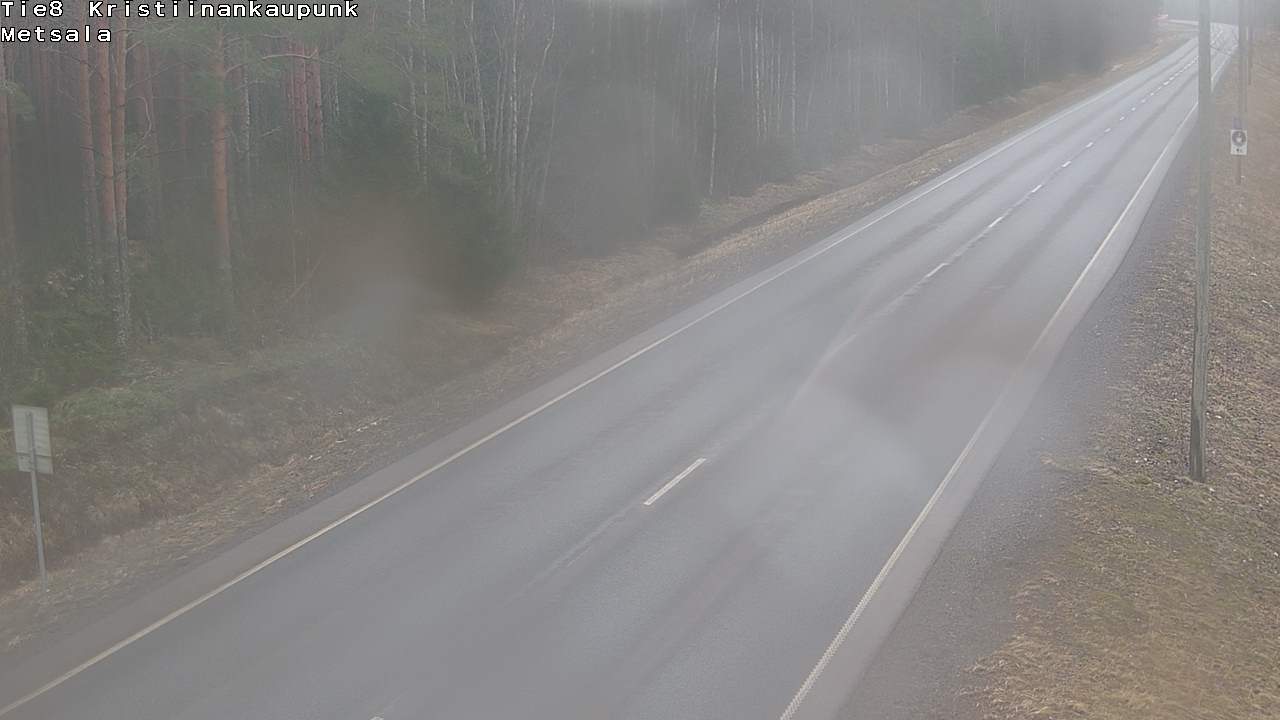 Kelikamerat Kuva Tie 8 Kristiinankaupunki, Metsälä, Kristiinankaupunki, Pohjanmaa