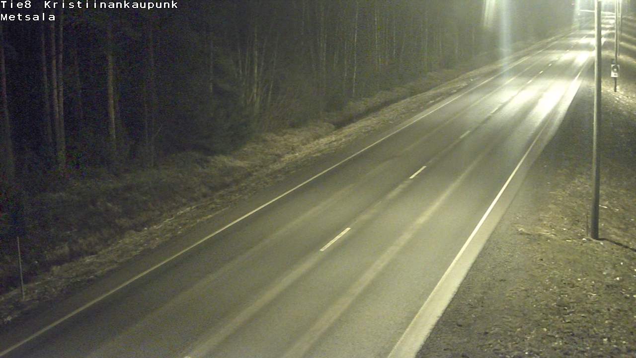 Kelikamerat Kuva Tie 8 Kristiinankaupunki, Metsälä, Kristiinankaupunki, Pohjanmaa