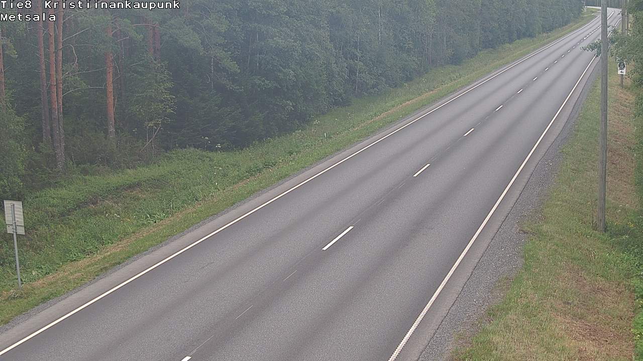 Kelikamerat Kuva Tie 8 Kristiinankaupunki, Metsälä, Kristiinankaupunki, Pohjanmaa