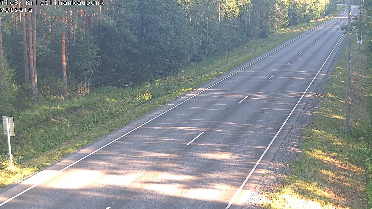 Kelikamerat Kuva Tie 8 Kristiinankaupunki, Metsälä, Kristiinankaupunki, Pohjanmaa