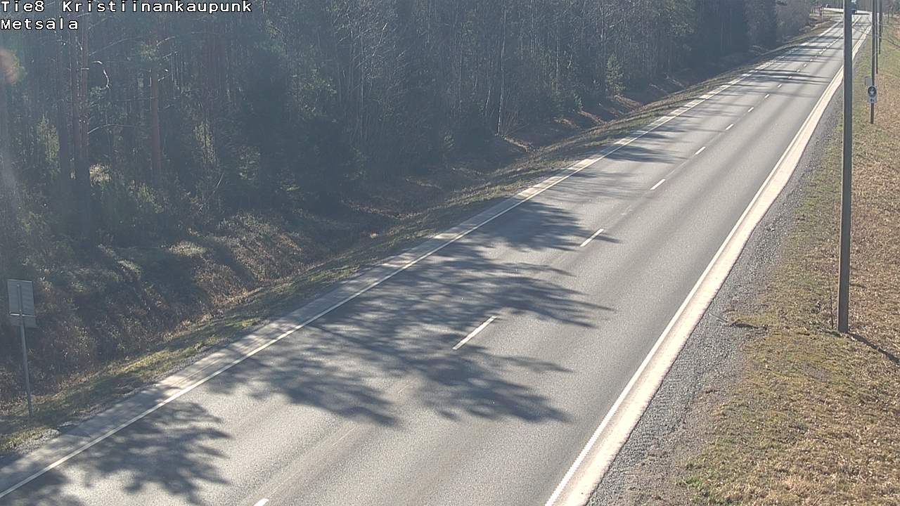 Weather Camera Image Väg 8 Kristinestad, Ömossa, Kristiinankaupunki, Pohjanmaa
