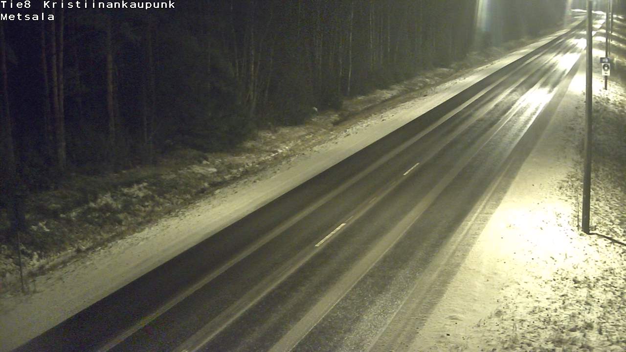 Kelikamerat Kuva Tie 8 Kristiinankaupunki, Metsälä, Kristiinankaupunki, Pohjanmaa