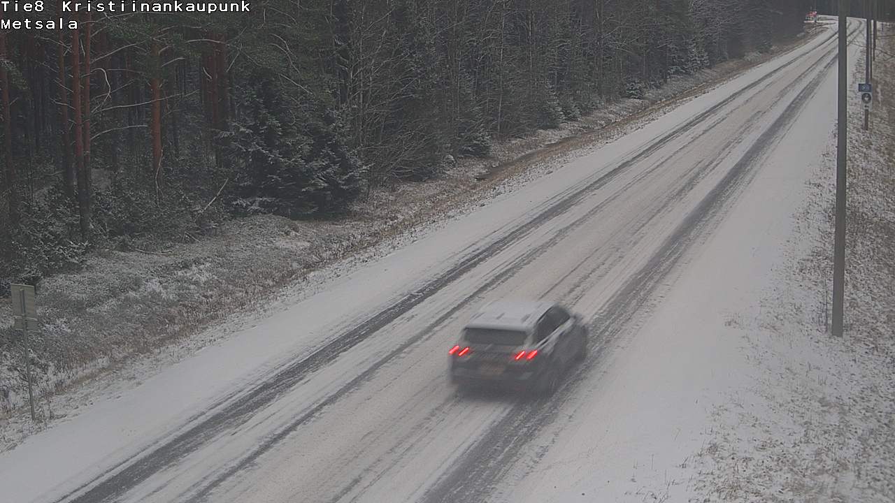 Kelikamerat Kuva Tie 8 Kristiinankaupunki, Metsälä, Kristiinankaupunki, Pohjanmaa