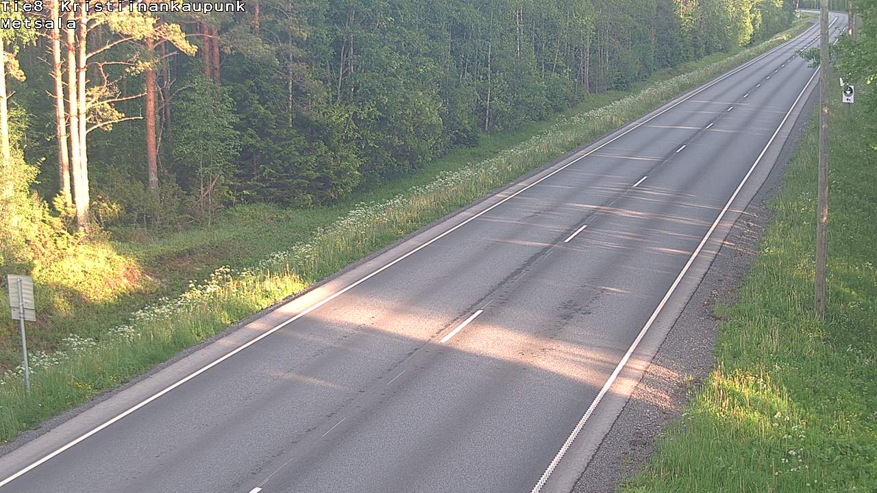 Kelikamerat Kuva Tie 8 Kristiinankaupunki, Metsälä, Kristiinankaupunki, Pohjanmaa