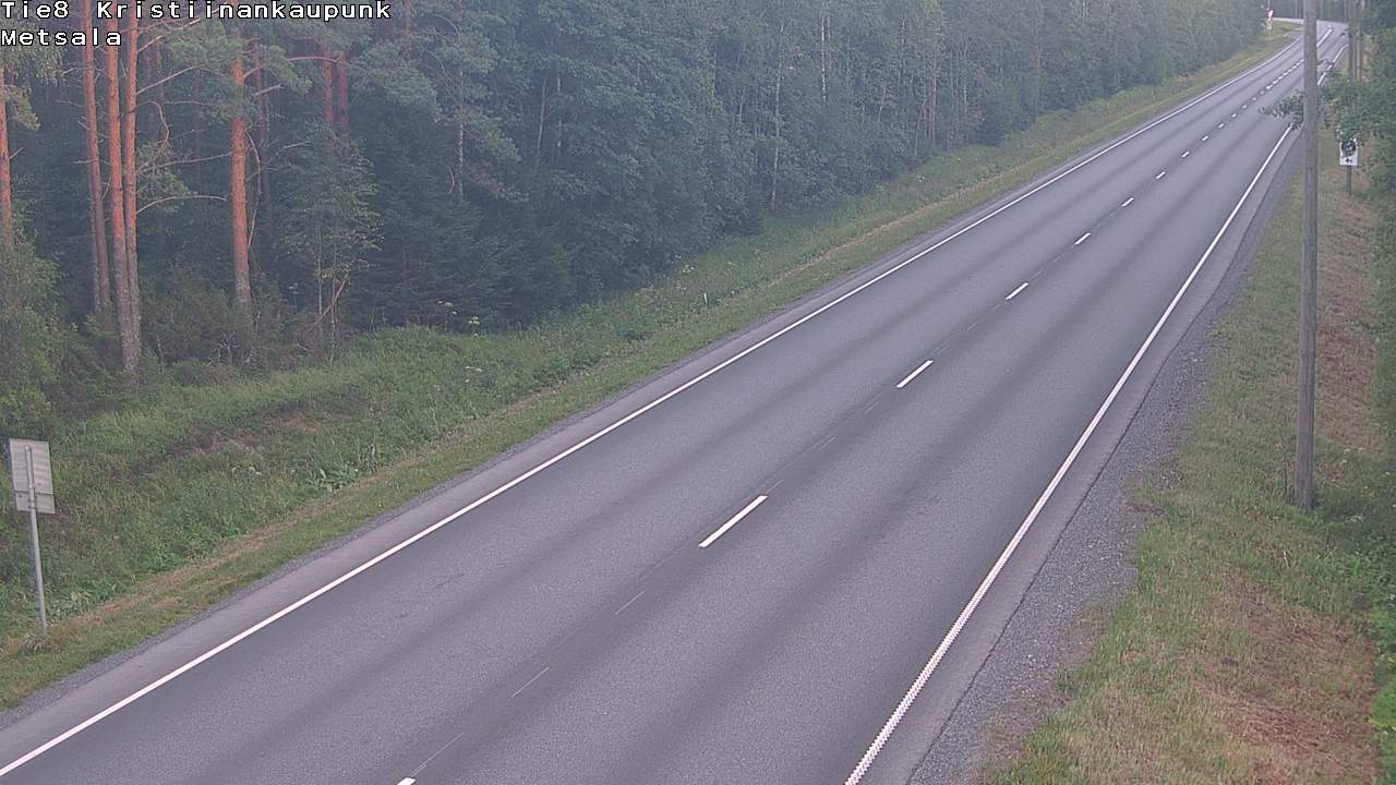 Kelikamerat Kuva Tie 8 Kristiinankaupunki, Metsälä, Kristiinankaupunki, Pohjanmaa