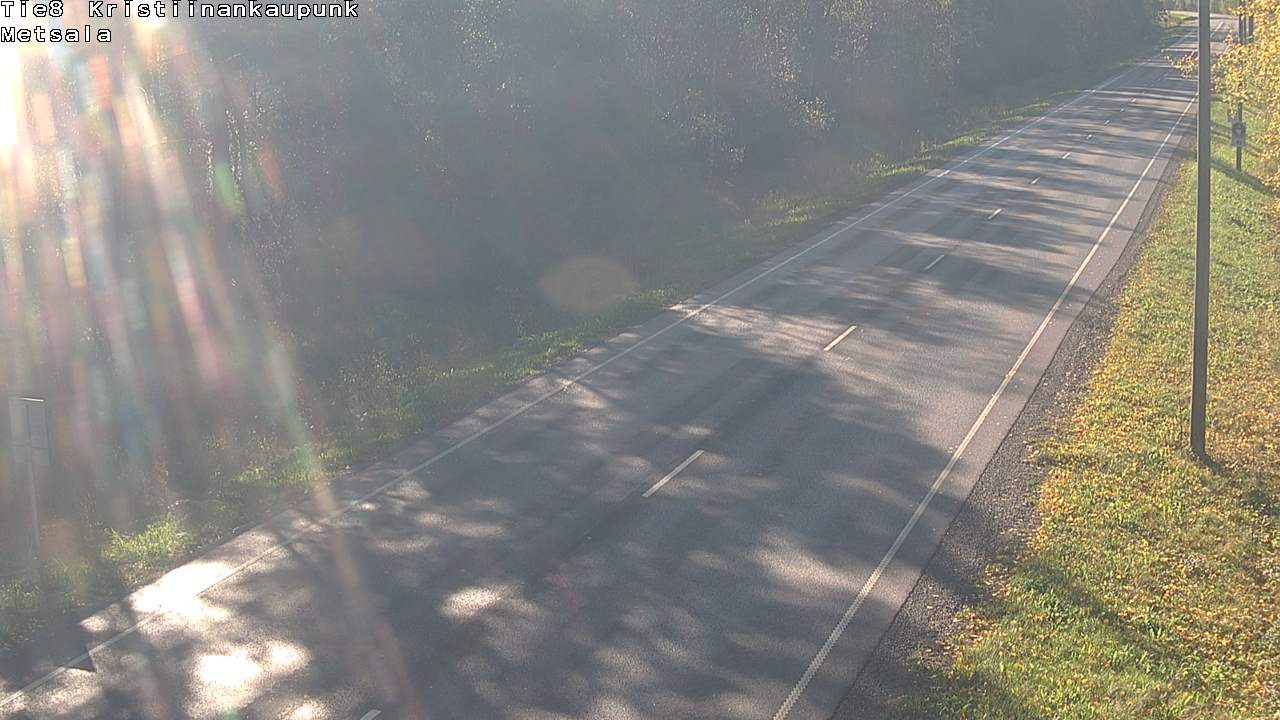 Weather Camera Image Road 8 Kristiinankaupunki Metsälä, Kristiinankaupunki, Pohjanmaa