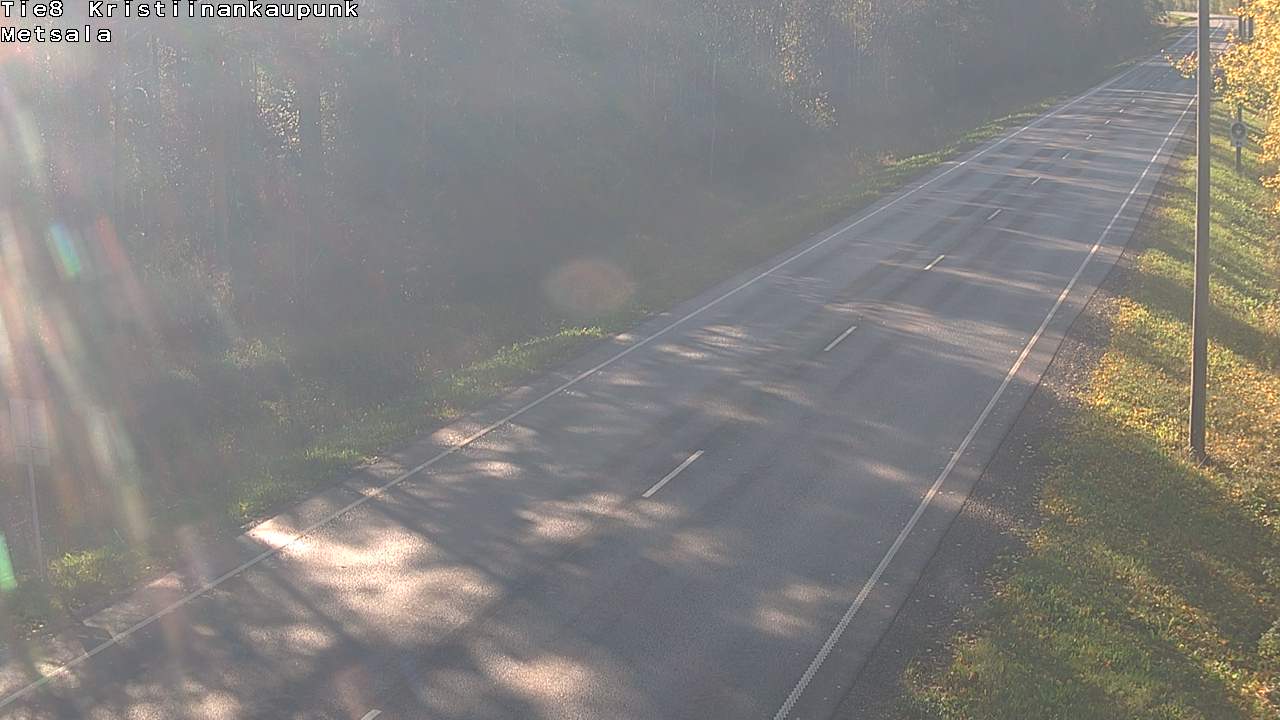 Weather Camera Image Road 8 Kristiinankaupunki Metsälä, Kristiinankaupunki, Pohjanmaa