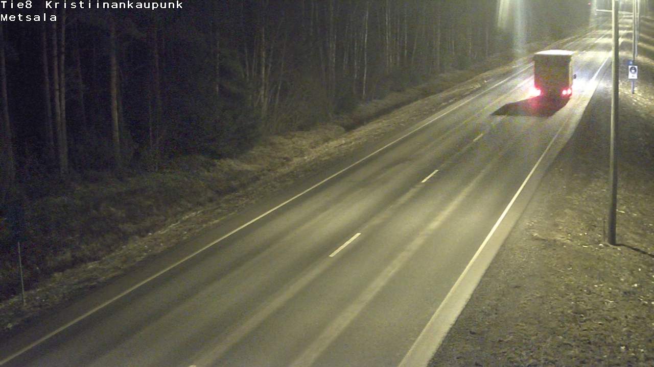 Kelikamerat Kuva Tie 8 Kristiinankaupunki, Metsälä, Kristiinankaupunki, Pohjanmaa