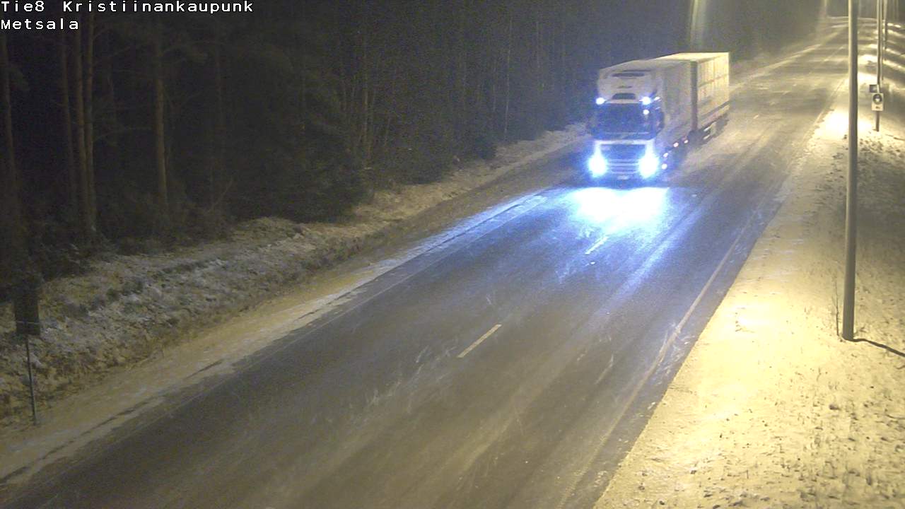 Kelikamerat Kuva Tie 8 Kristiinankaupunki, Metsälä, Kristiinankaupunki, Pohjanmaa