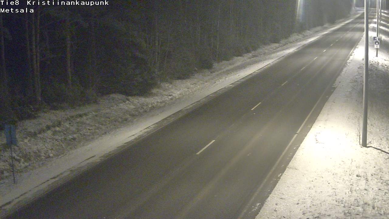 Weather Camera Image Road 8 Kristiinankaupunki Metsälä, Kristiinankaupunki, Pohjanmaa