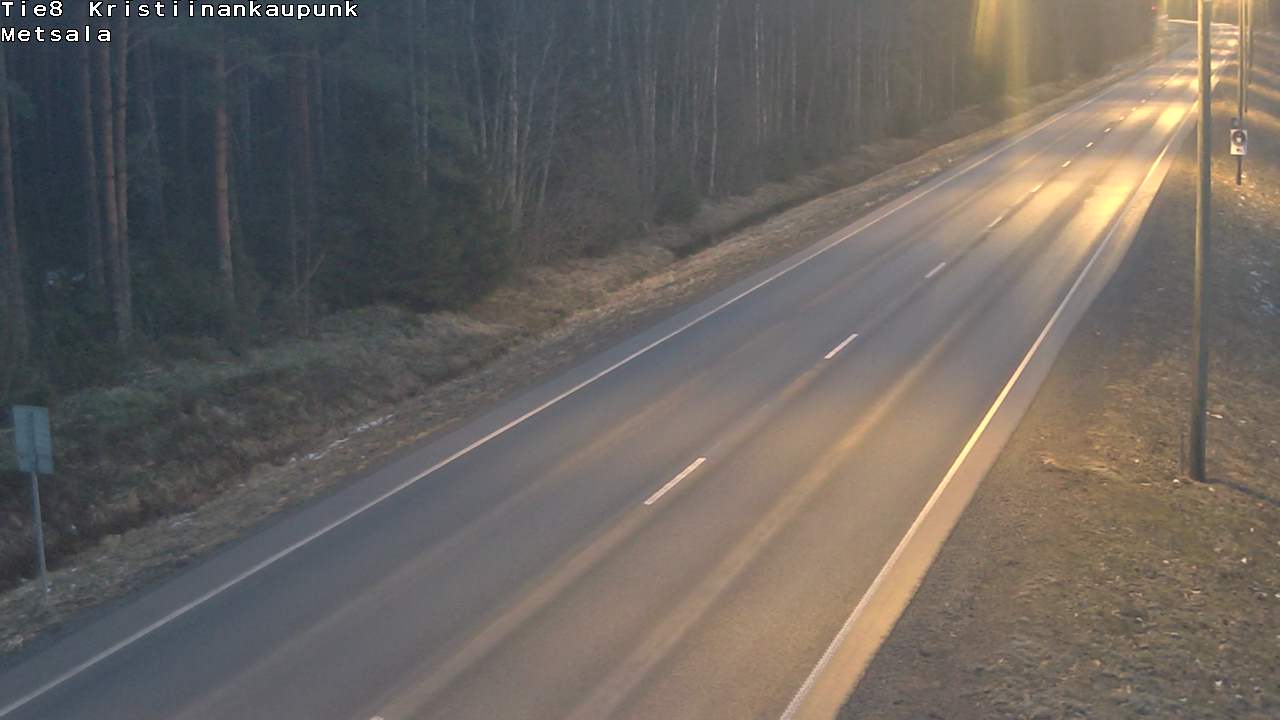 Kelikamerat Kuva Tie 8 Kristiinankaupunki, Metsälä, Kristiinankaupunki, Pohjanmaa