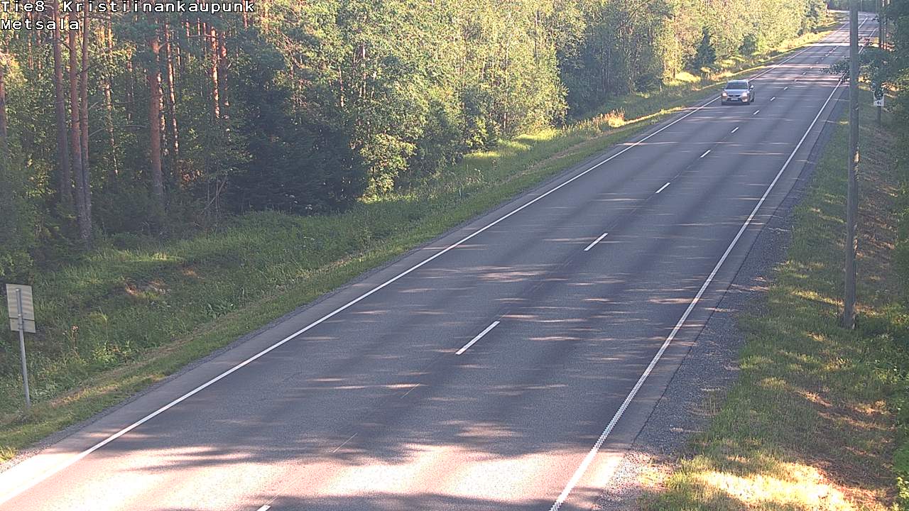 Kelikamerat Kuva Tie 8 Kristiinankaupunki, Metsälä, Kristiinankaupunki, Pohjanmaa