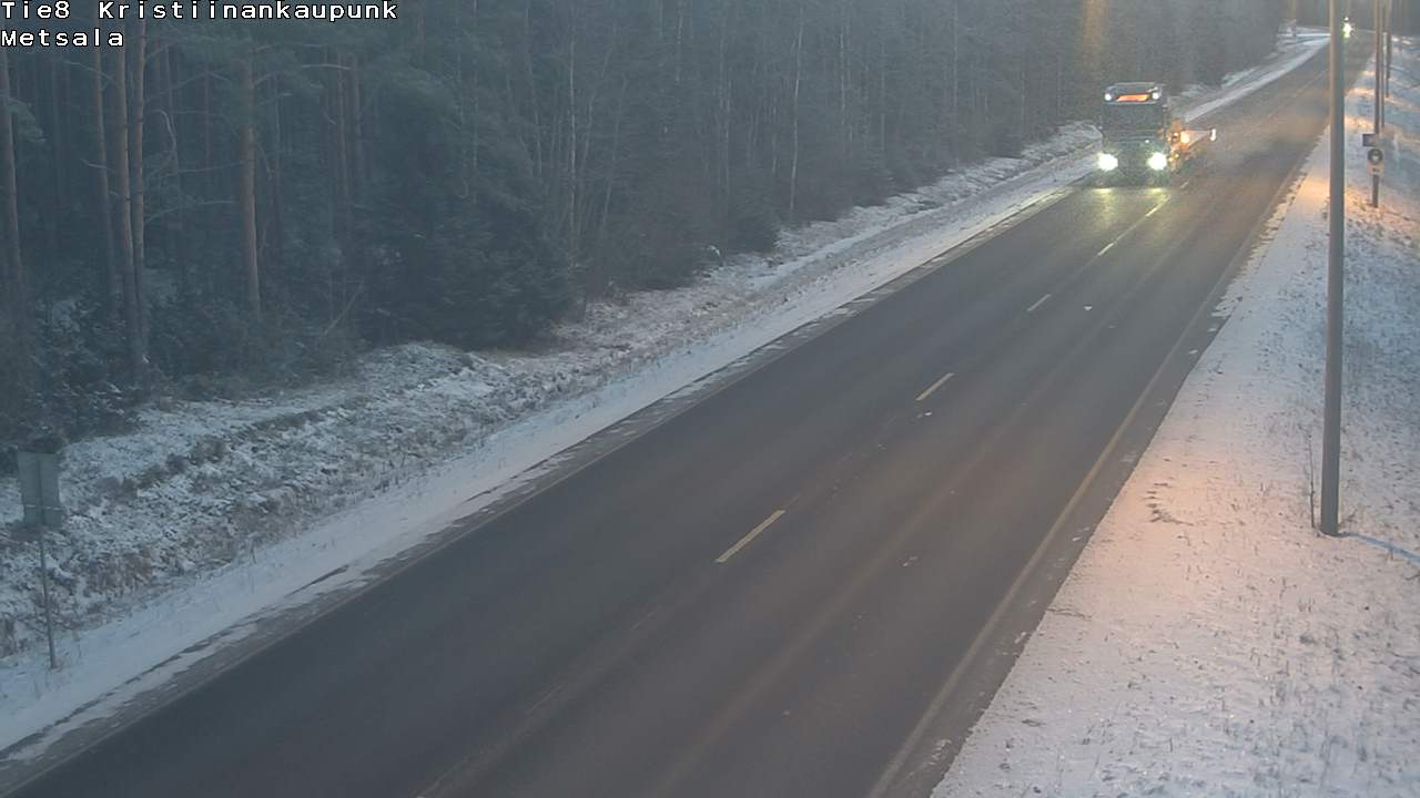 Kelikamerat Kuva Tie 8 Kristiinankaupunki, Metsälä, Kristiinankaupunki, Pohjanmaa