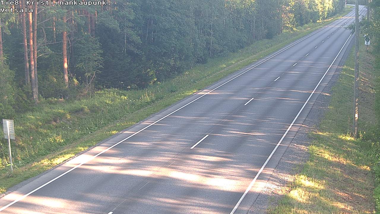 Kelikamerat Kuva Tie 8 Kristiinankaupunki, Metsälä, Kristiinankaupunki, Pohjanmaa