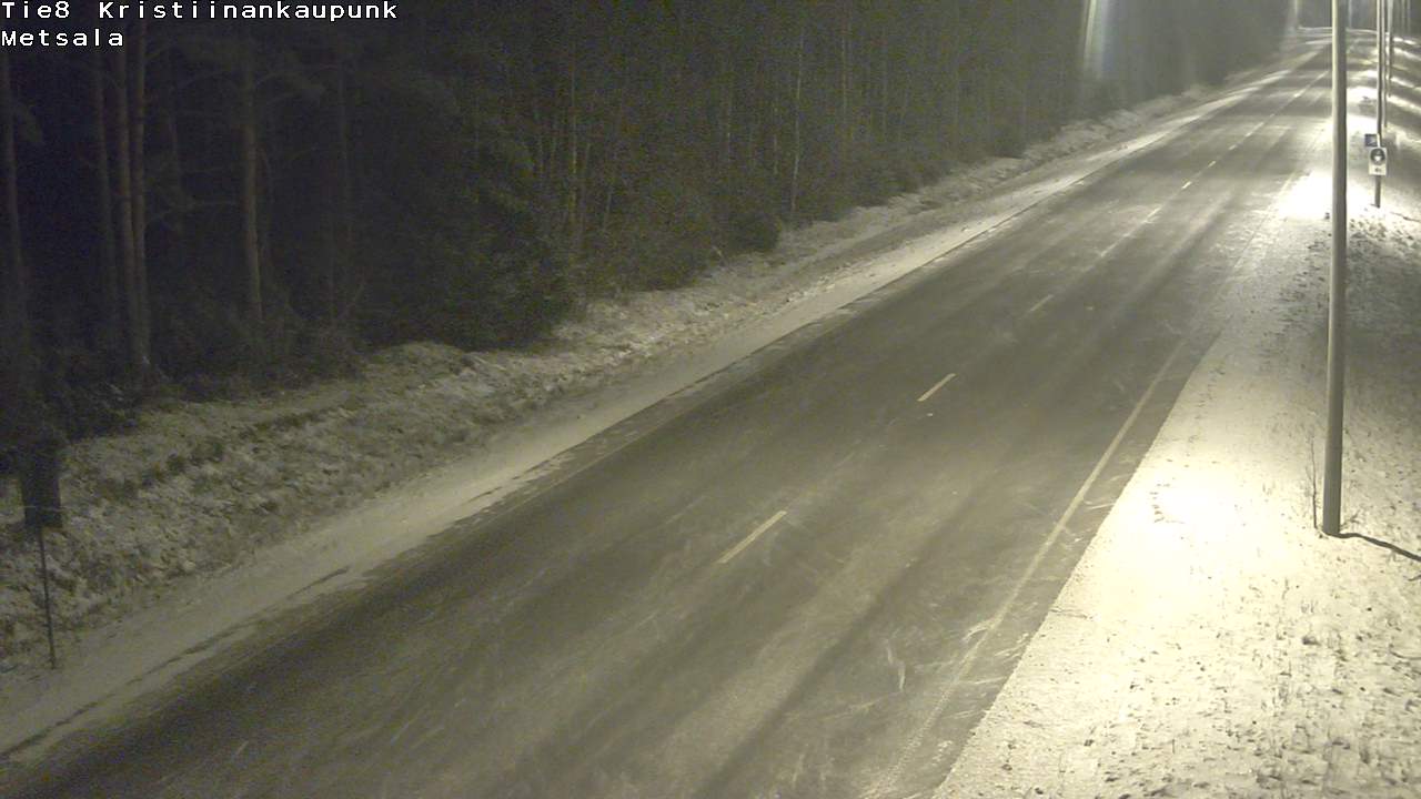 Kelikamerat Kuva Tie 8 Kristiinankaupunki, Metsälä, Kristiinankaupunki, Pohjanmaa