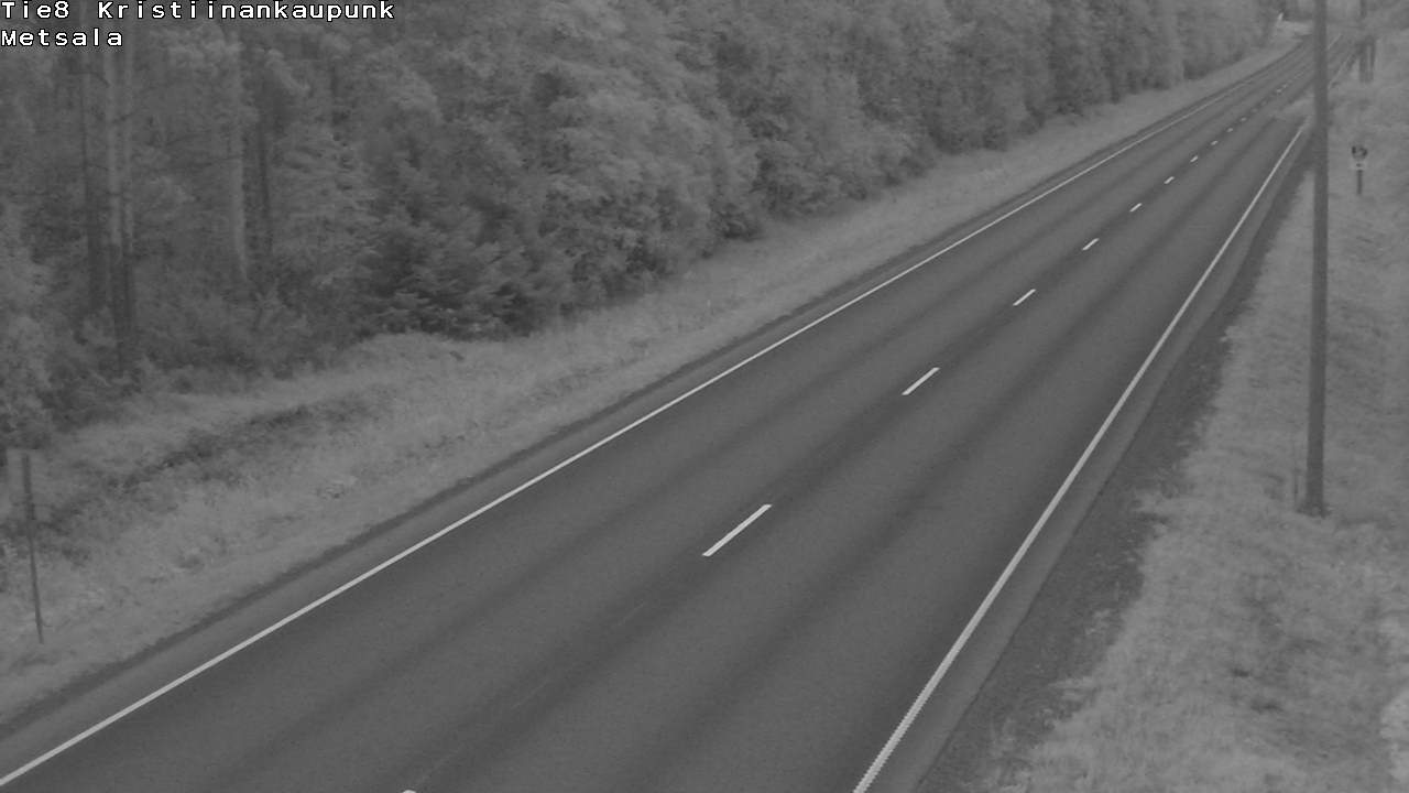 Weather Camera Image Road 8 Kristiinankaupunki Metsälä, Kristiinankaupunki, Pohjanmaa