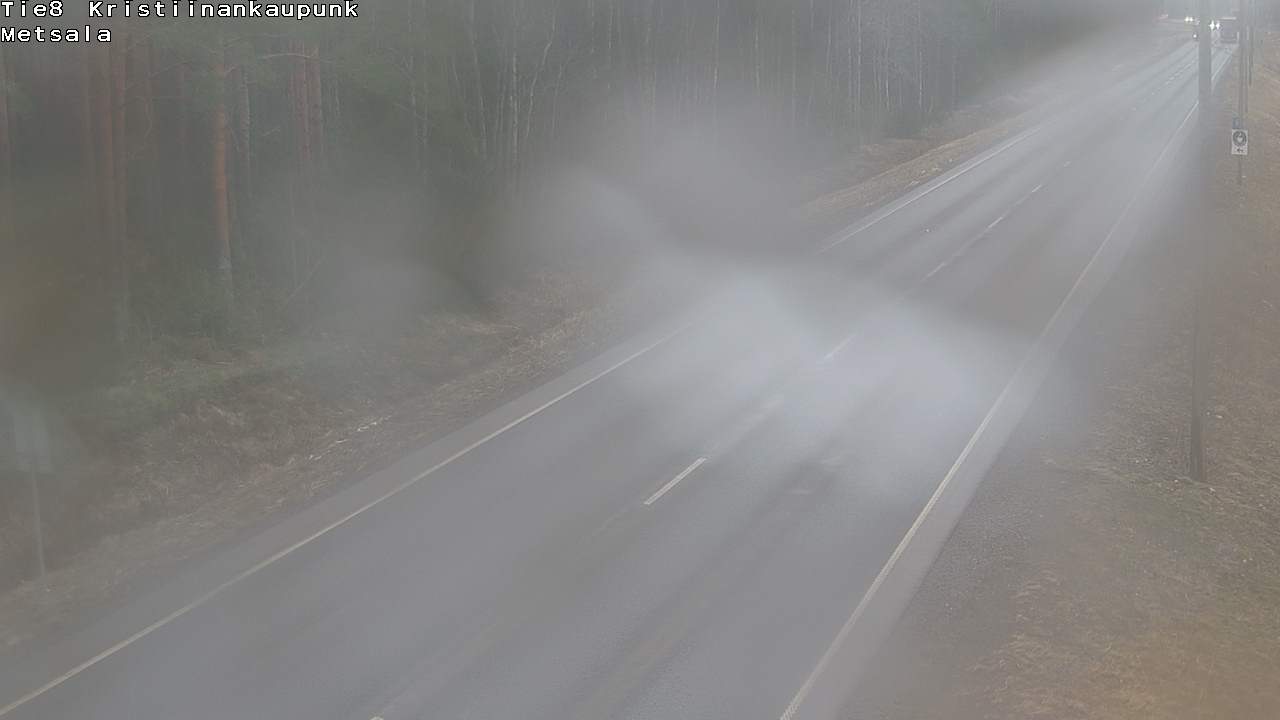 Kelikamerat Kuva Tie 8 Kristiinankaupunki, Metsälä, Kristiinankaupunki, Pohjanmaa