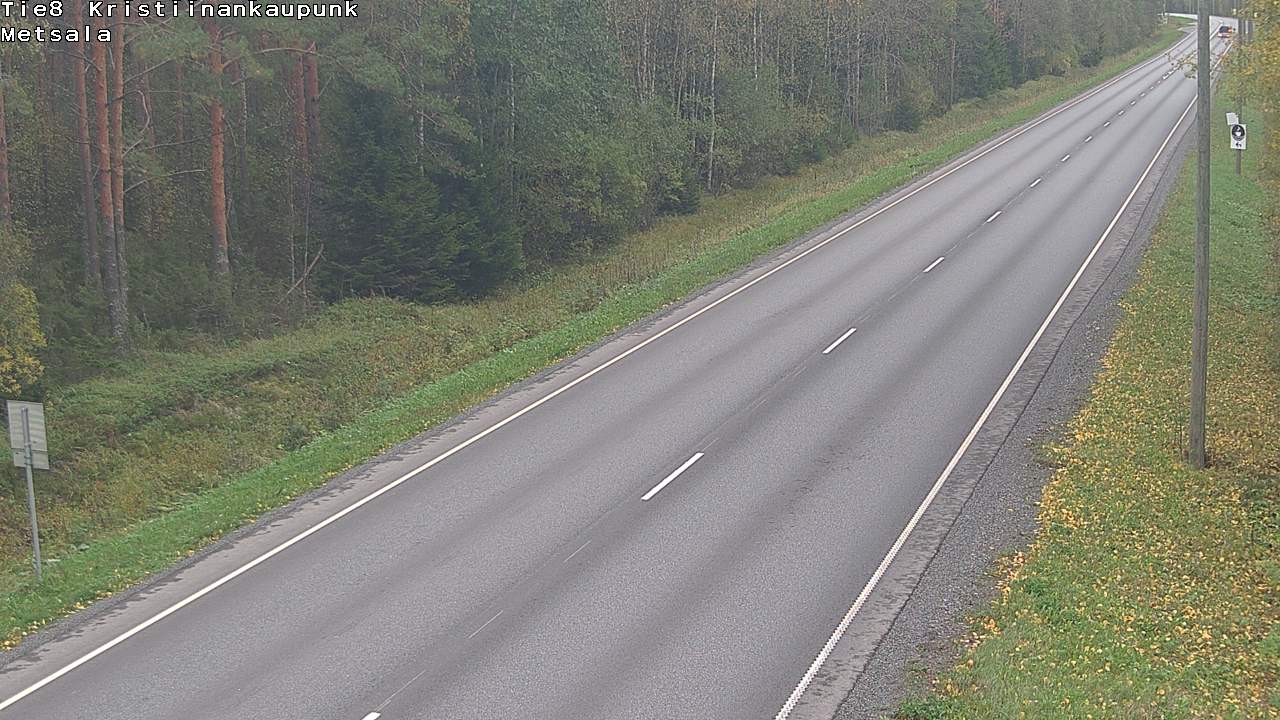 Kelikamerat Kuva Tie 8 Kristiinankaupunki, Metsälä, Kristiinankaupunki, Pohjanmaa