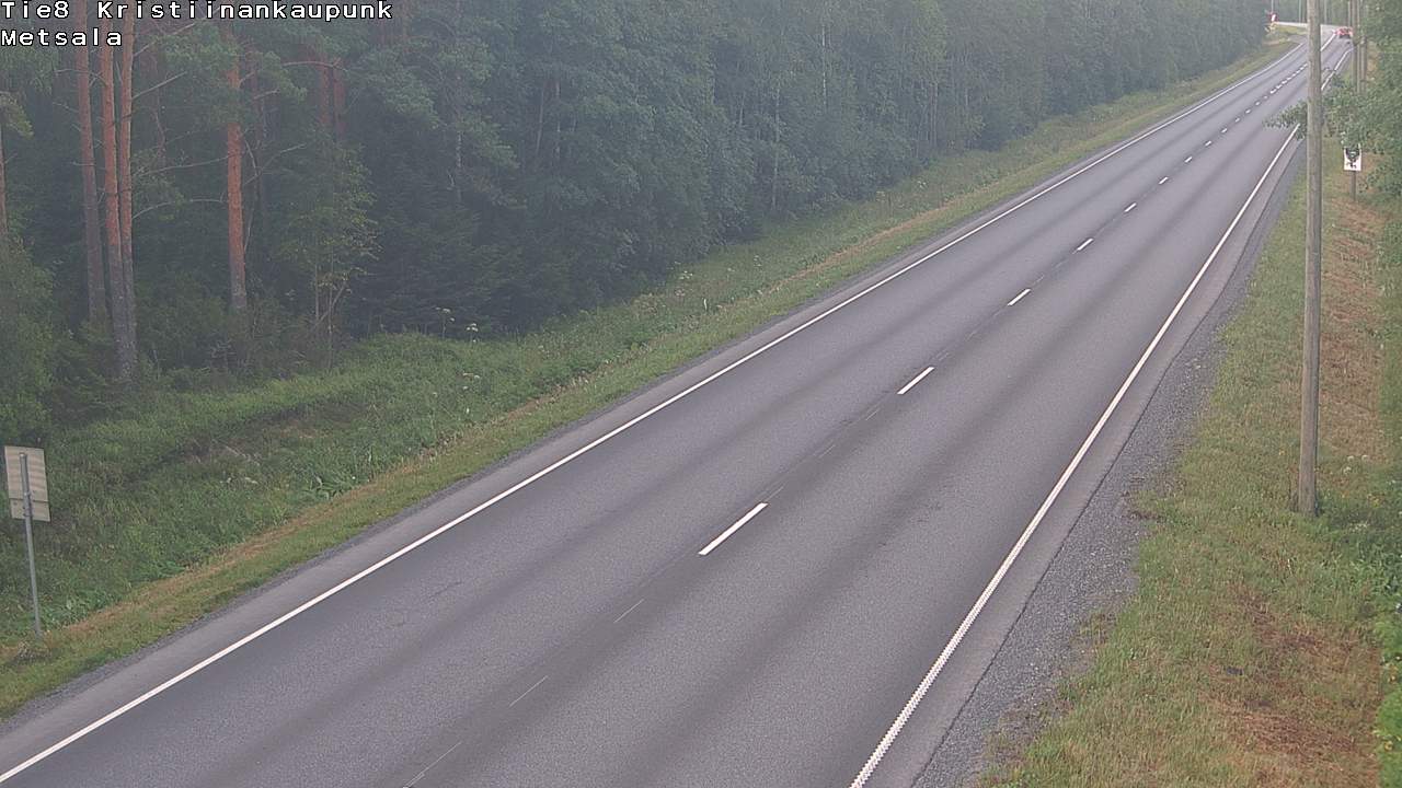Kelikamerat Kuva Tie 8 Kristiinankaupunki, Metsälä, Kristiinankaupunki, Pohjanmaa