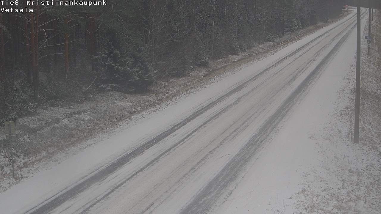 Kelikamerat Kuva Tie 8 Kristiinankaupunki, Metsälä, Kristiinankaupunki, Pohjanmaa