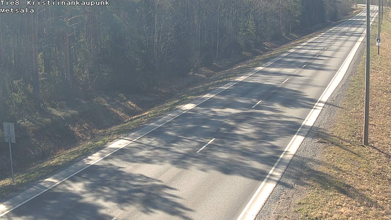 Weather Camera Image Väg 8 Kristinestad, Ömossa, Kristiinankaupunki, Pohjanmaa
