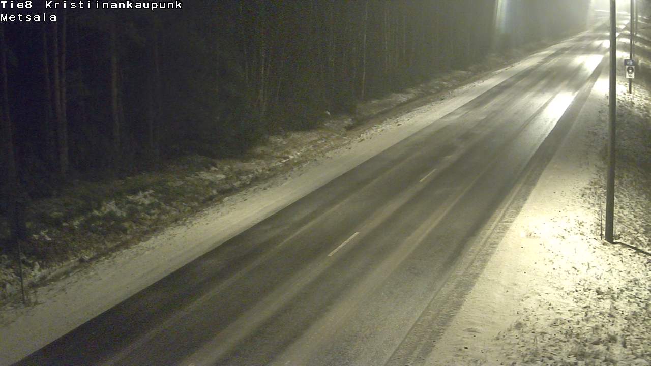 Kelikamerat Kuva Tie 8 Kristiinankaupunki, Metsälä, Kristiinankaupunki, Pohjanmaa