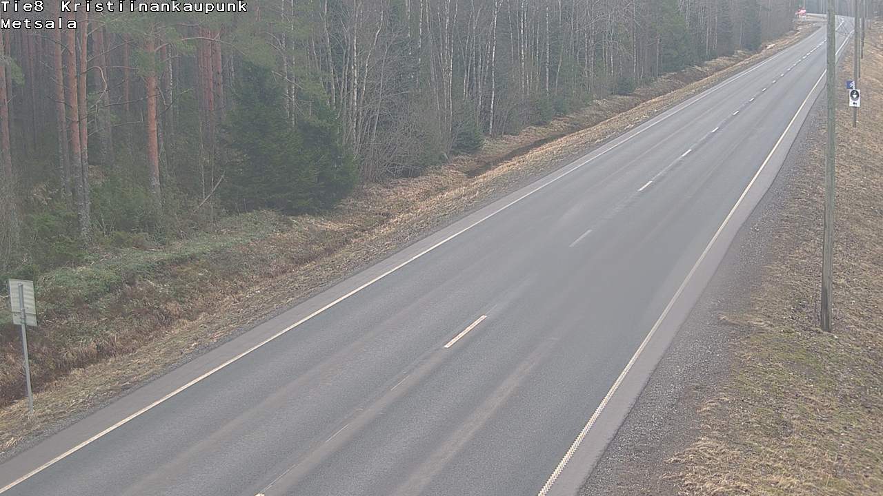 Kelikamerat Kuva Tie 8 Kristiinankaupunki, Metsälä, Kristiinankaupunki, Pohjanmaa