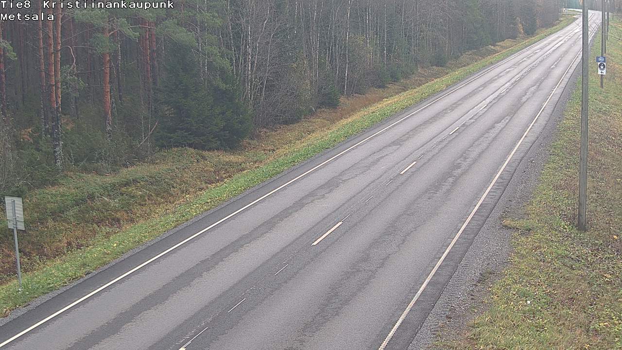 Kelikamerat Kuva Tie 8 Kristiinankaupunki, Metsälä, Kristiinankaupunki, Pohjanmaa