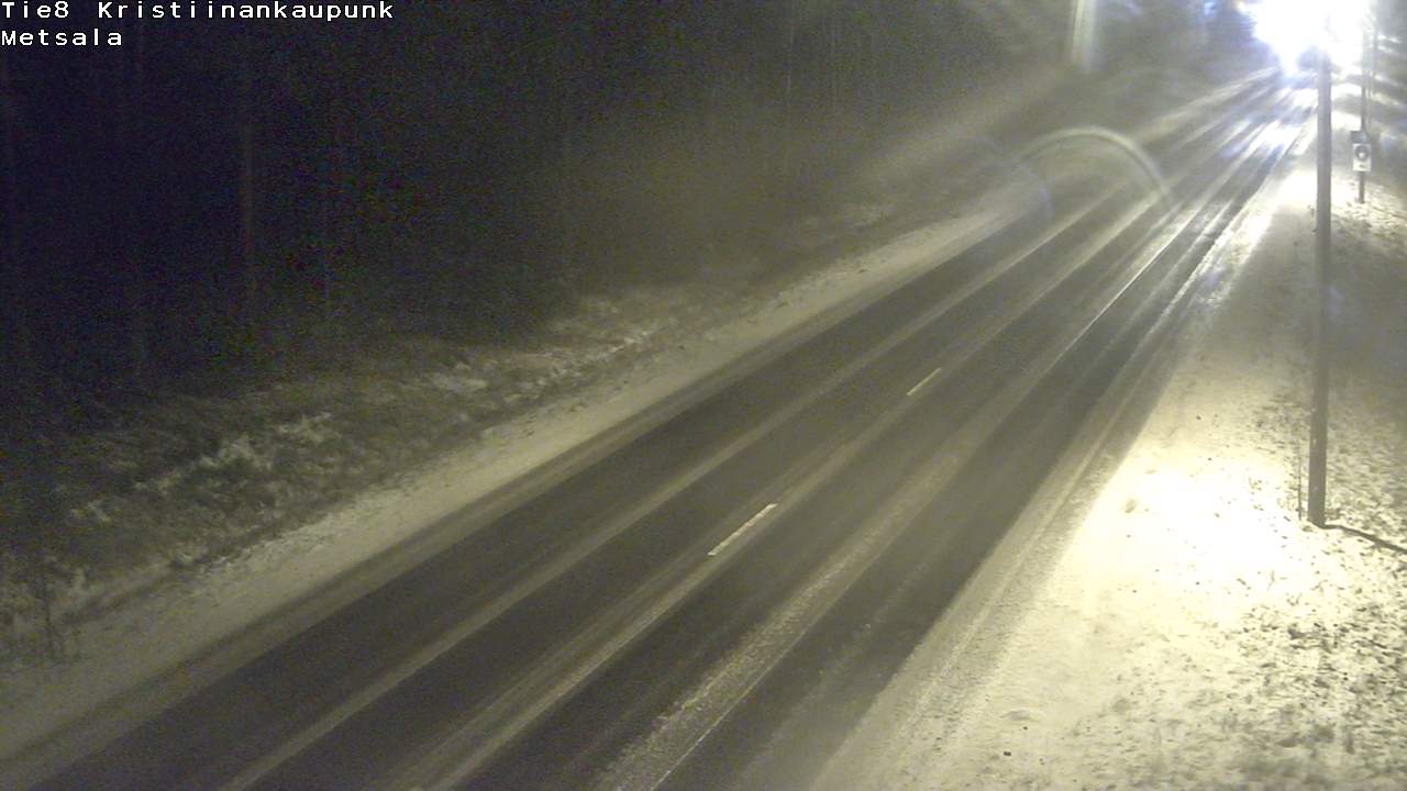 Kelikamerat Kuva Tie 8 Kristiinankaupunki, Metsälä, Kristiinankaupunki, Pohjanmaa