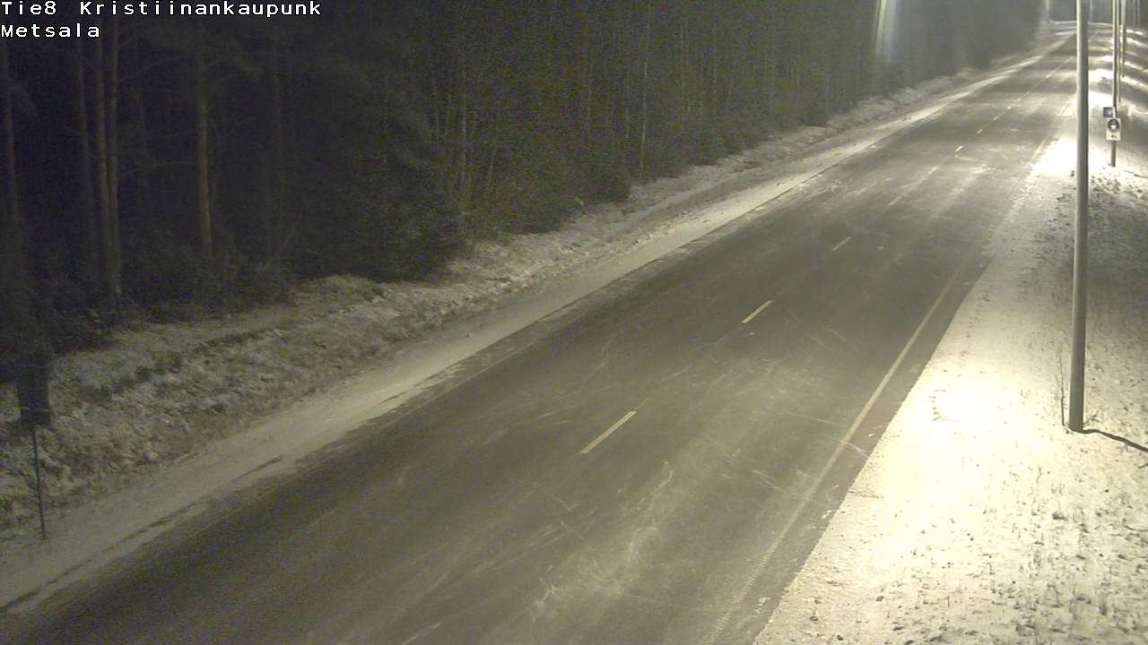 Kelikamerat Kuva Tie 8 Kristiinankaupunki, Metsälä, Kristiinankaupunki, Pohjanmaa