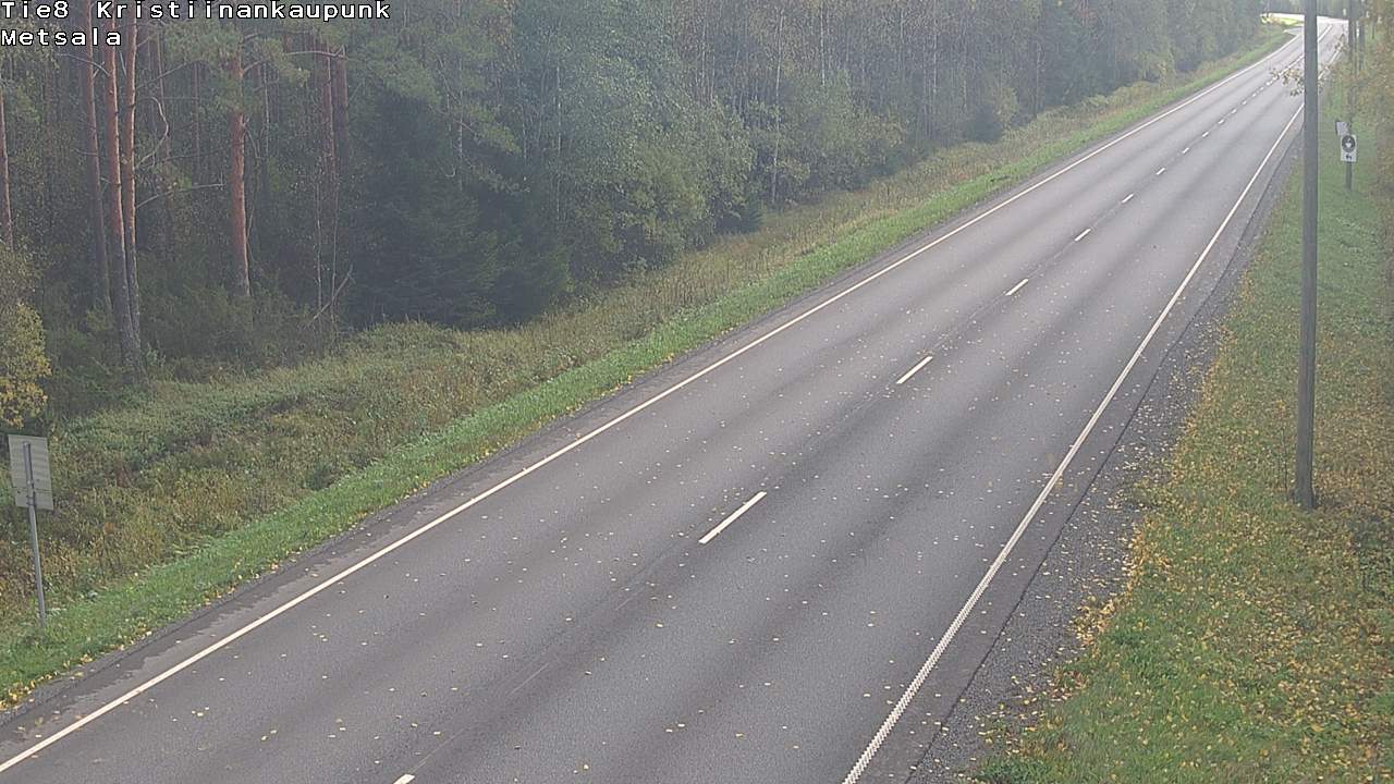 Kelikamerat Kuva Tie 8 Kristiinankaupunki, Metsälä, Kristiinankaupunki, Pohjanmaa