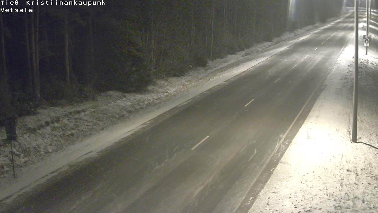 Kelikamerat Kuva Tie 8 Kristiinankaupunki, Metsälä, Kristiinankaupunki, Pohjanmaa