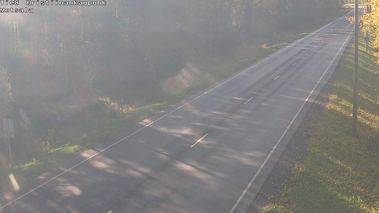 Weather Camera Image Road 8 Kristiinankaupunki Metsälä, Kristiinankaupunki, Pohjanmaa