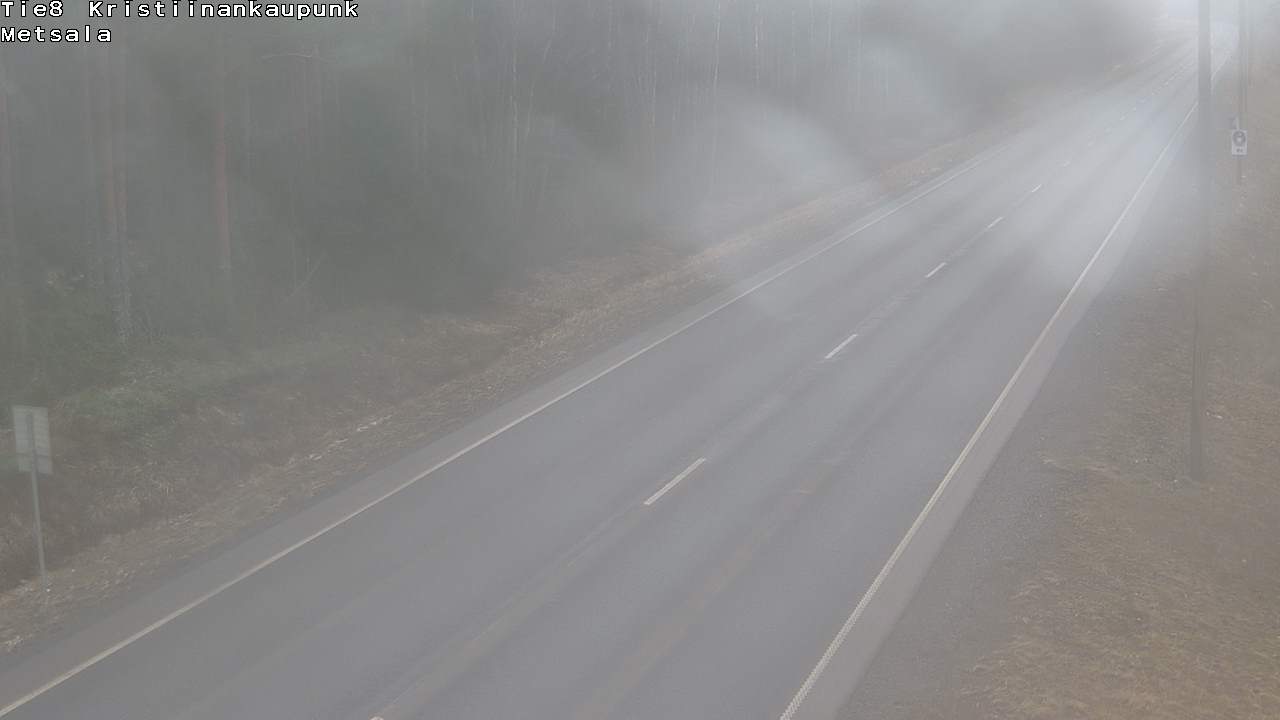 Kelikamerat Kuva Tie 8 Kristiinankaupunki, Metsälä, Kristiinankaupunki, Pohjanmaa