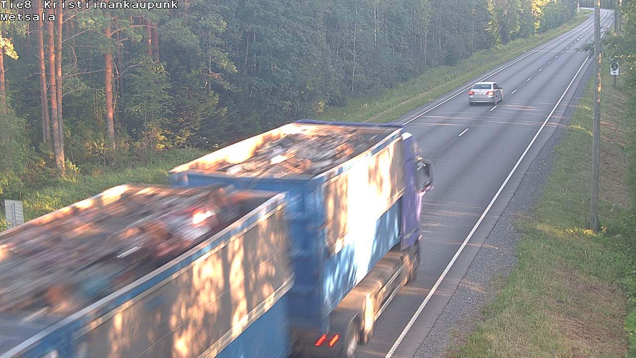 Kelikamerat Kuva Tie 8 Kristiinankaupunki, Metsälä, Kristiinankaupunki, Pohjanmaa