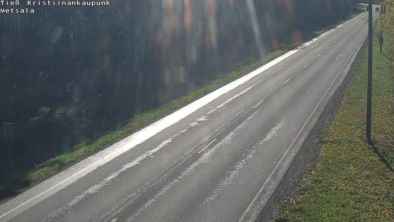Weather Camera Image Road 8 Kristiinankaupunki Metsälä, Kristiinankaupunki, Pohjanmaa