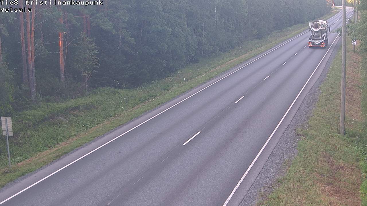 Kelikamerat Kuva Tie 8 Kristiinankaupunki, Metsälä, Kristiinankaupunki, Pohjanmaa