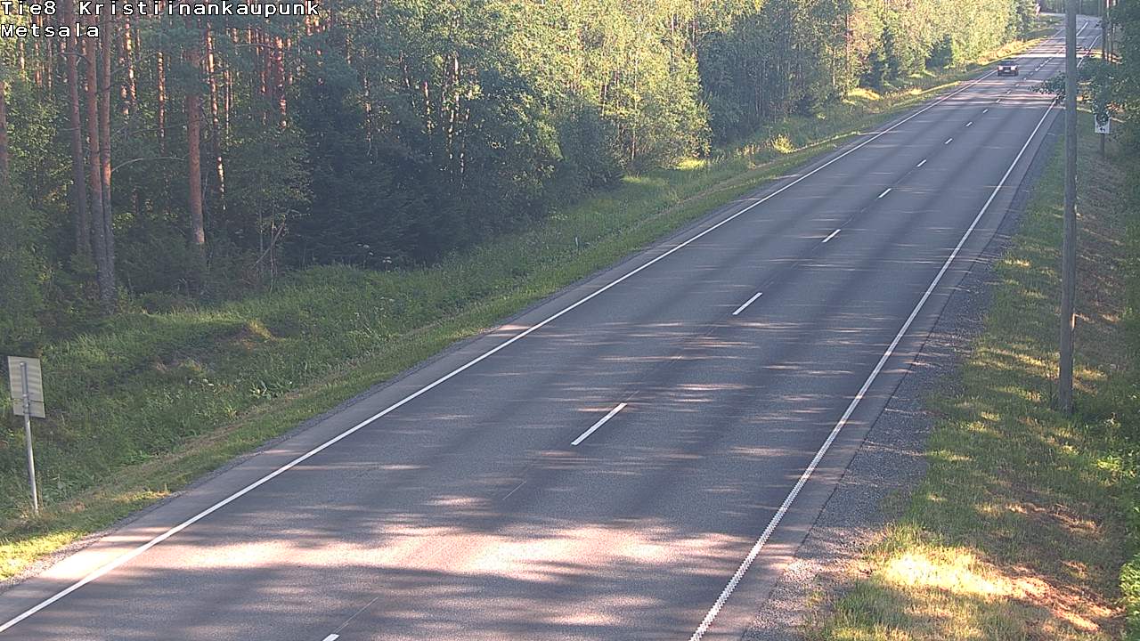 Kelikamerat Kuva Tie 8 Kristiinankaupunki, Metsälä, Kristiinankaupunki, Pohjanmaa